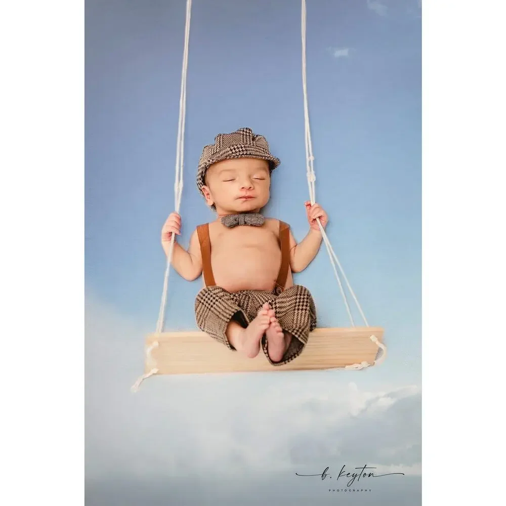 Photography Prop Bundle  Angel, Lace Body Suit, Fox, And Newsboy. Size 0-12